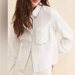 Anthropologie Sunday in Brooklyn Lightweight Relaxed Buttondown